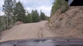 Rampart Range Road Woodland Park, CO to US 67 N Of Deckers Time-Lapse