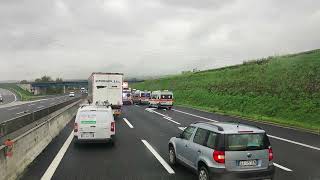 Incidente mezzo pesante..A1 Firenze -Scandicci...23/10/2024