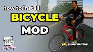 How to install Bicycle Mod in GTA Vice City | Bicycle Mod for GTA VC | GTA Vice City Mods