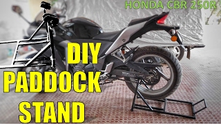 Paddock Stand DIY | For All Bikes !! Design in Description