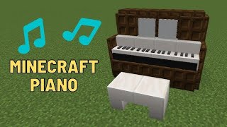 realistic🤯  piano 🎹  in Minecraft 🎮#minecraft #viral #minecraft1_20 #minecrafthacks #build #video