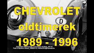 Chevrolet oldtimerek 1989 1996