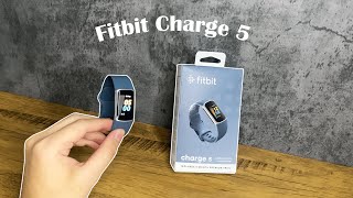 Fitbit charge 5 fitness tracker (2022) unboxing