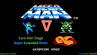 Mega Man 5 (NES) - Gyro Man Stage Music (Extended)