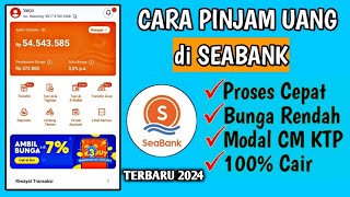 CARA PINJAM UANG CAIR KE SEABANK TERBARU | CARA PINJAM UANG DI DI SEABANK PENGGUNA BARU 💸