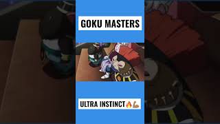 Goku Masters Ultra Instinct🔥 #shorts