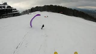 Snowgliding video raport dnia