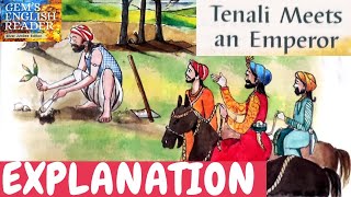 Tenali Meets an Emperor | Explanation in Hindi | Grade 5 | Gem's English Reader