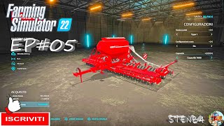 Farming Simulator 22 ita EP#05 RACCOLTA DEL MAIS CON DIFFICOLTA map the valley the old farm #sten84