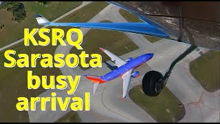 Sequenced to land at KSRQ Sarasota and Thanksgiving at Longboat Key Lancair Pilot & Departure