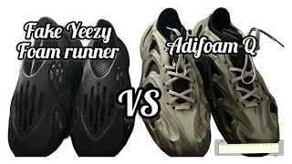 Unboxing Adidas adifom Q VS fake Yeezy