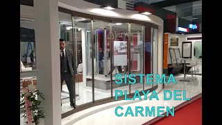 Sistema Playa del Carmen HERRALUM corredizo apilable