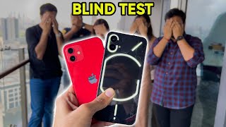 Nothing Phone 1 vs iPhone 12 - They Got Fooled!