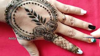 Janmashtami special mehndi design/ new simple mehndi design /Arabic /जन्माष्टमी स्पेशल मेहंदी डिजाइन