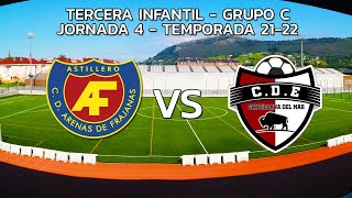 INFANTIL B | C.D. ARENAS DE FRAJANAS vs E.M.F. SANTILLANA "C" | 1ª PARTE