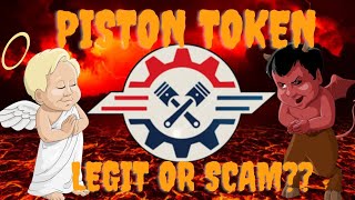 Piston Token Legit or Scam? - Piston Race 1% Daily - Drip killer or Pyramid Scam?