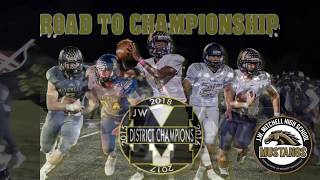 J.W. Mitchell Mustangs Football 2018 Hype Video