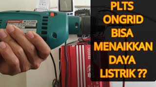 Apakah PLTS On Grid Bisa Menaikkan Daya Listrik PLN Terpasang?