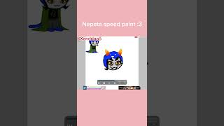 Homestuck nepeta speed paint :3