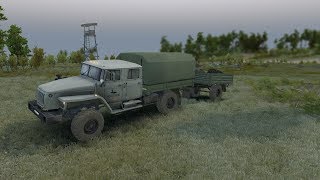 Spintires Ural-43206 тест