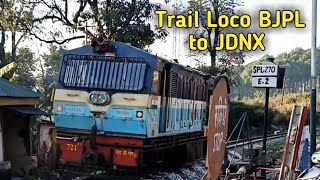 Trail Loco Baijnath to Joginder nagar ZDM 721 locomotive