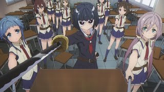 Boy Goes To A Highschool Ruled By Overpowered Samurai Girls | Anime Recap