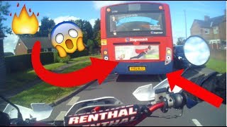 RAN OVER BY A BUS (NEARLY DIED!!)