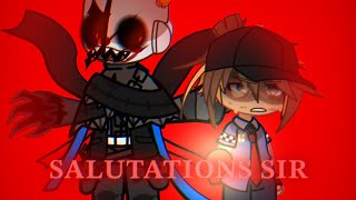 (TW,FW) SALUTATIONS SIR | Gacha Club FNAF Meme | [Tweening] | Michael Afton