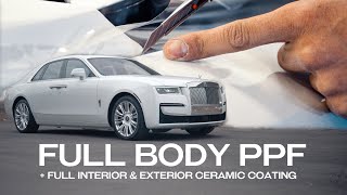 Cutting the Paint on a $650,000 2021 Rolls Royce Ghost!!