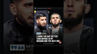 Ilia Topuria can run his mouth, but let’s be real—he's not getting past Islam Makhachev #NoChance