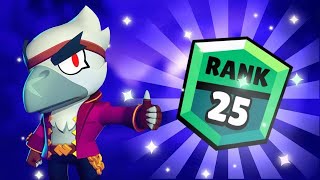 АПНУЛ ВОРОНА НА 25 РАНГ😱Brawl Stars