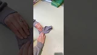 How we fold thongs | by CELSIOUS #youtubeshorts #shorts #folding