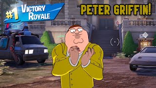 PETER GRIFFIN & OLD SNAKE Duo Win Gameplay PART 3! | Fortnite Battle Royale: Chapter 5 No Builds