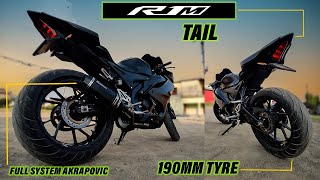 Yamaha R15 v4 Custom Tail | R15 v4 Tail Modification | #r15v4 #modified #yamaha #viral #trending 🔥