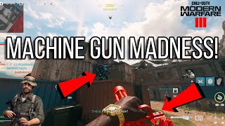 MW3 Machine Gun Madness!