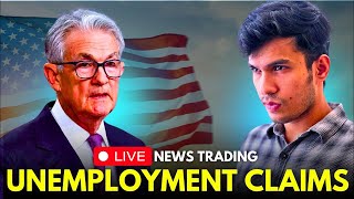 LIVE FOREX TRADING || news unemployment  | GOLD TRADING | FOREX HINDI | OCT 24 | DAY 5| FRXLAW