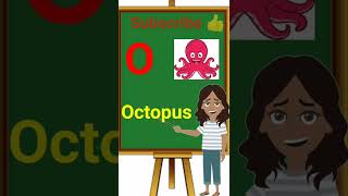 Five words start with letter O with Spelling.#kidsstudy ,#educationalvideosforkids