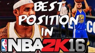 NBA 2k16 Best Postion of patch 6