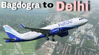 Bagdogra To Delhi Flight Full Journey + Food Review | Flight Journey | Airplane Journey