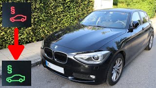 HU AU Intervall zurück setzen BMW 1er F20 - Hauptuntersuchung - Abgasuntersuchung