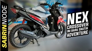 SUZUKI NEX CROSSOVER 2021 Warna Merah - Skuter Matic Adventure Suzuki