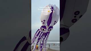 Unleashing this Giant Octopus is a huge deal! International TamilNadu Kite Festival #kaathumelasong