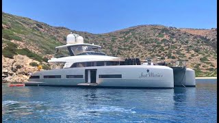 Power Catamaran JUST MARIE II in Greece