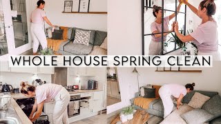 WHOLE HOUSE Deep Clean With Me | Spring 2020