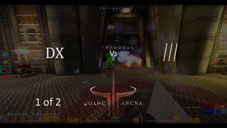 DX vs /// POV king Quake 3 Arena CTF q3wcp18 2005-07-11 game 1 of 2