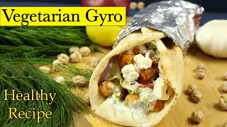 Vegetarian Gyro | Vegetarian Chickpea Gyros | Vegan recipes | Ramzan special recipe