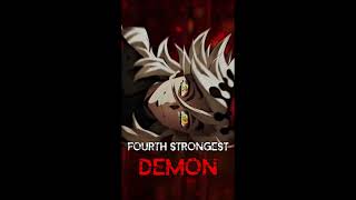 Fourth strongest demon in Demon slayer