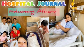 My Hospital Journal | Second Delivery | Welcoming Second Baby Atharv | Pregnancy | Motherhood