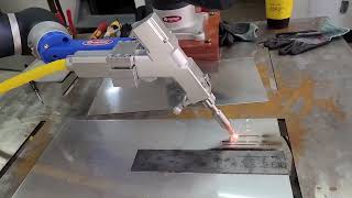 Air cooled fiber laser welding cutting machine welder rust removal 3 in 1