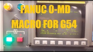 Fanuc 0 MD Fast Workpiece Zero Macro for G54